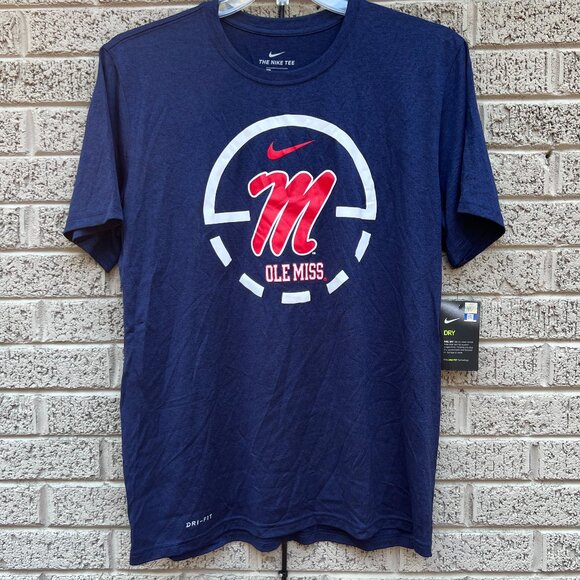 Nike Ole Miss Rebels Legend Dri-Fit Tee NWT Large - Picture 1 of 3